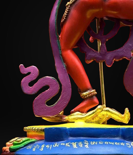 Vajravarahi Statue – Hand-Painted Copper Buddhist Statue | Tibetan Altar Décor