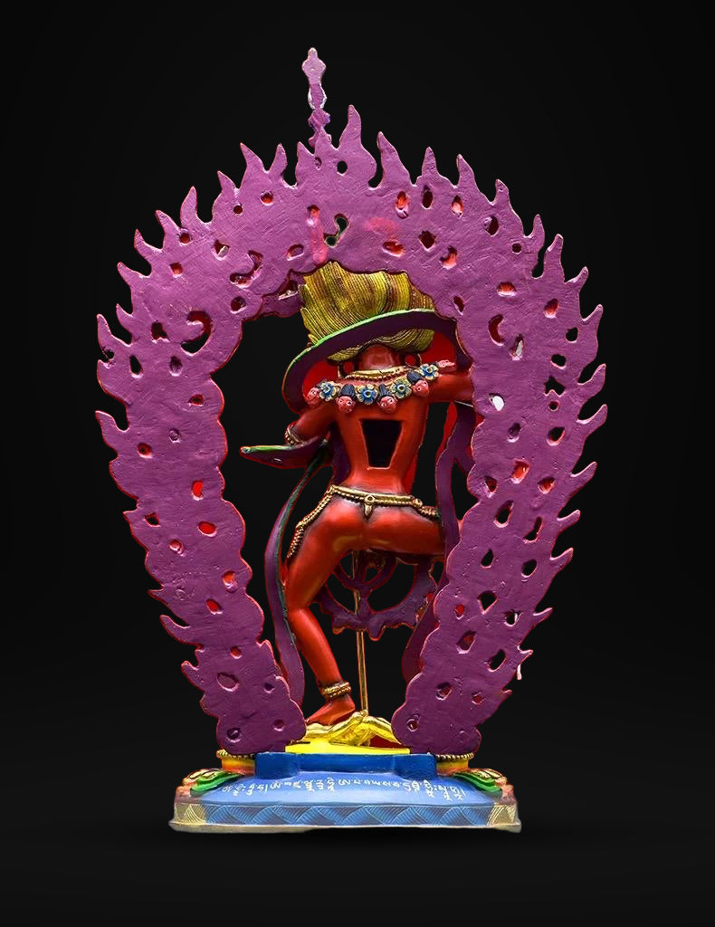 Vajravarahi Statue – Hand-Painted Copper Buddhist Statue | Tibetan Altar Décor