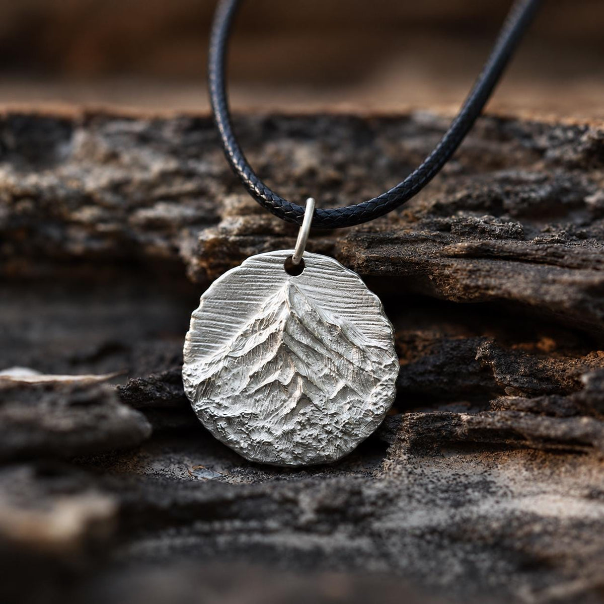 EverestArtStudios Mount Kailash 999 Fine Silver Pendant Necklace, Sacred Mountain, Waxed Cord or S925 Chain