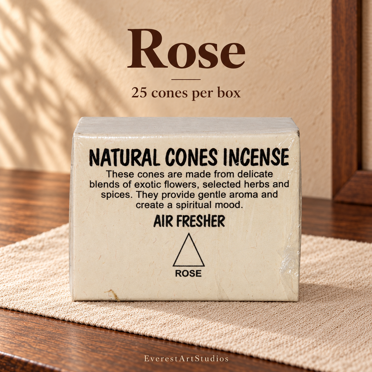 PTSX-TB623329877955-18 | Rose | Source-matched incense packaging