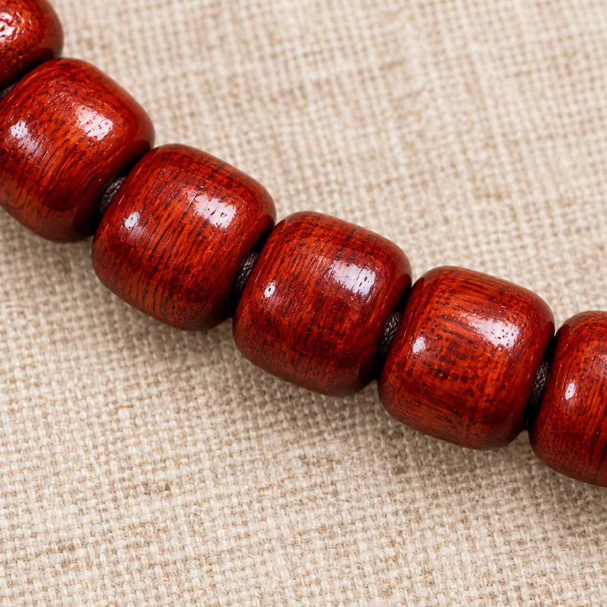 Tibetan mala — bead detail