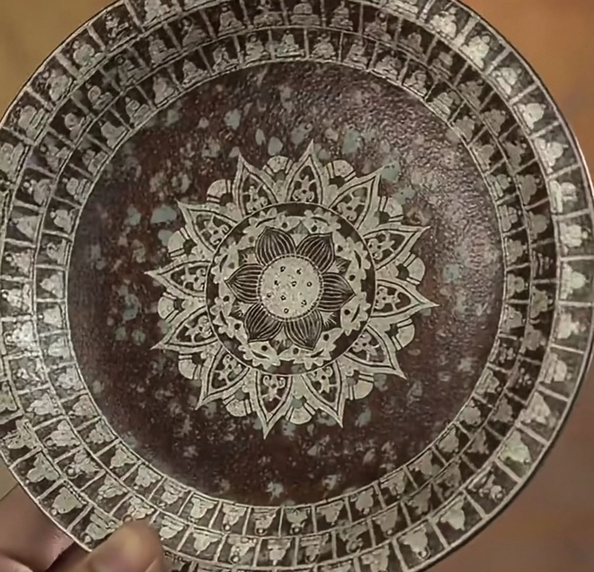 載入影片：敦煌千佛鍍銀蓮花香爐