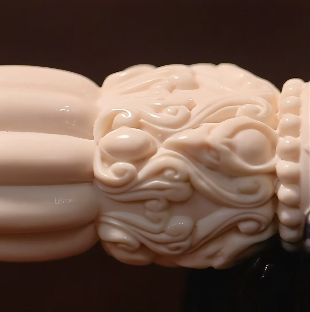 載入影片：EverestArtStudios 天然回收猛獁象牙金剛杵 | 手工雕刻藏傳佛教法器 | 化石冥想祭壇擺件禮品