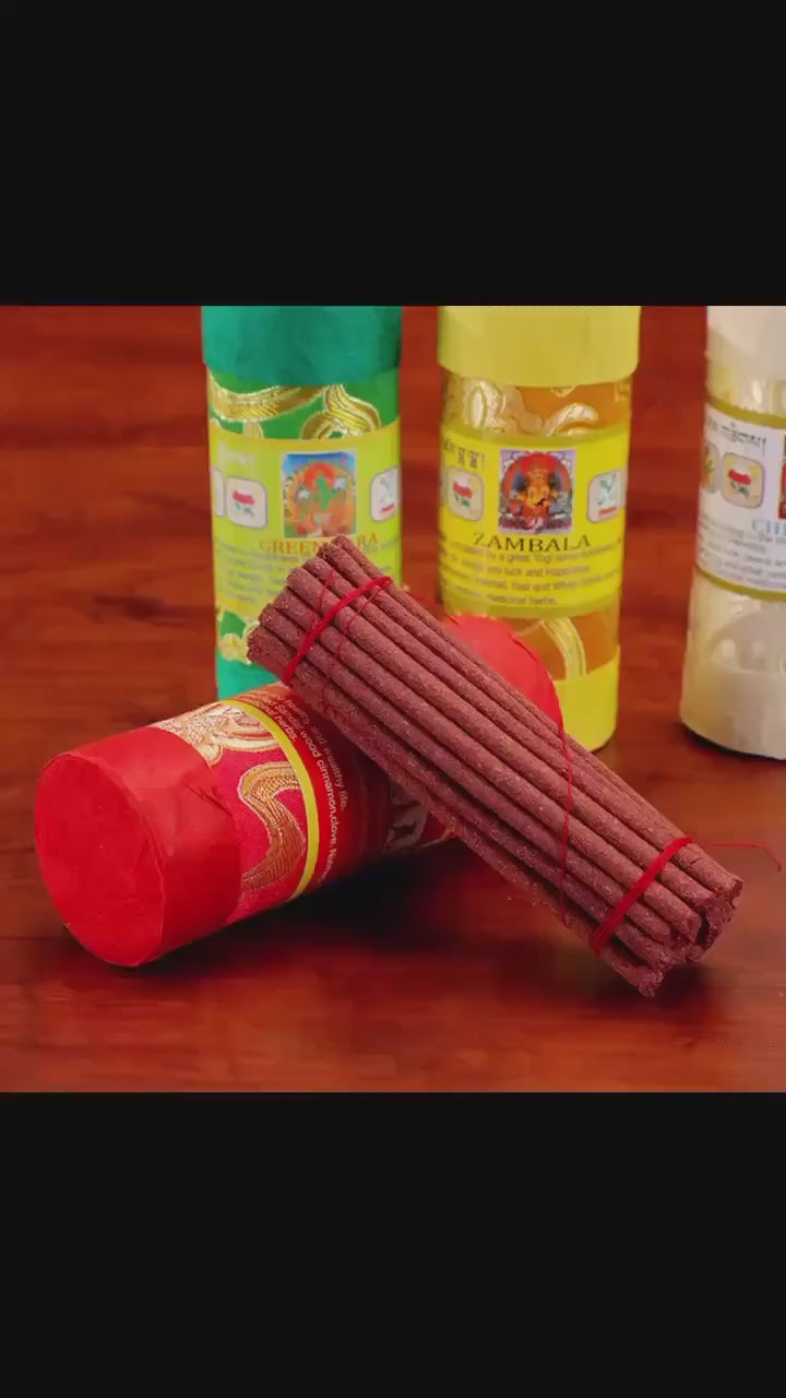 載入影片：Dzongsar Tibetan Incense Sticks, Natural Himalayan Herbal Incense, Handmade Aromatic Sticks for Meditation Yoga Home Office, Sacred Gift