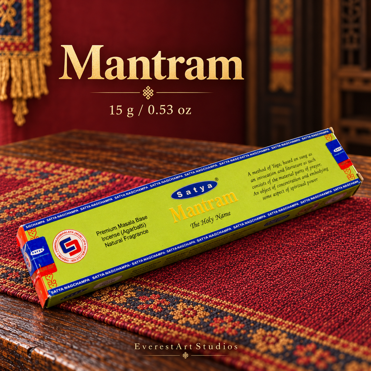 PTSX-TB542925238319-18 | Satya Mantram | Tibetan background