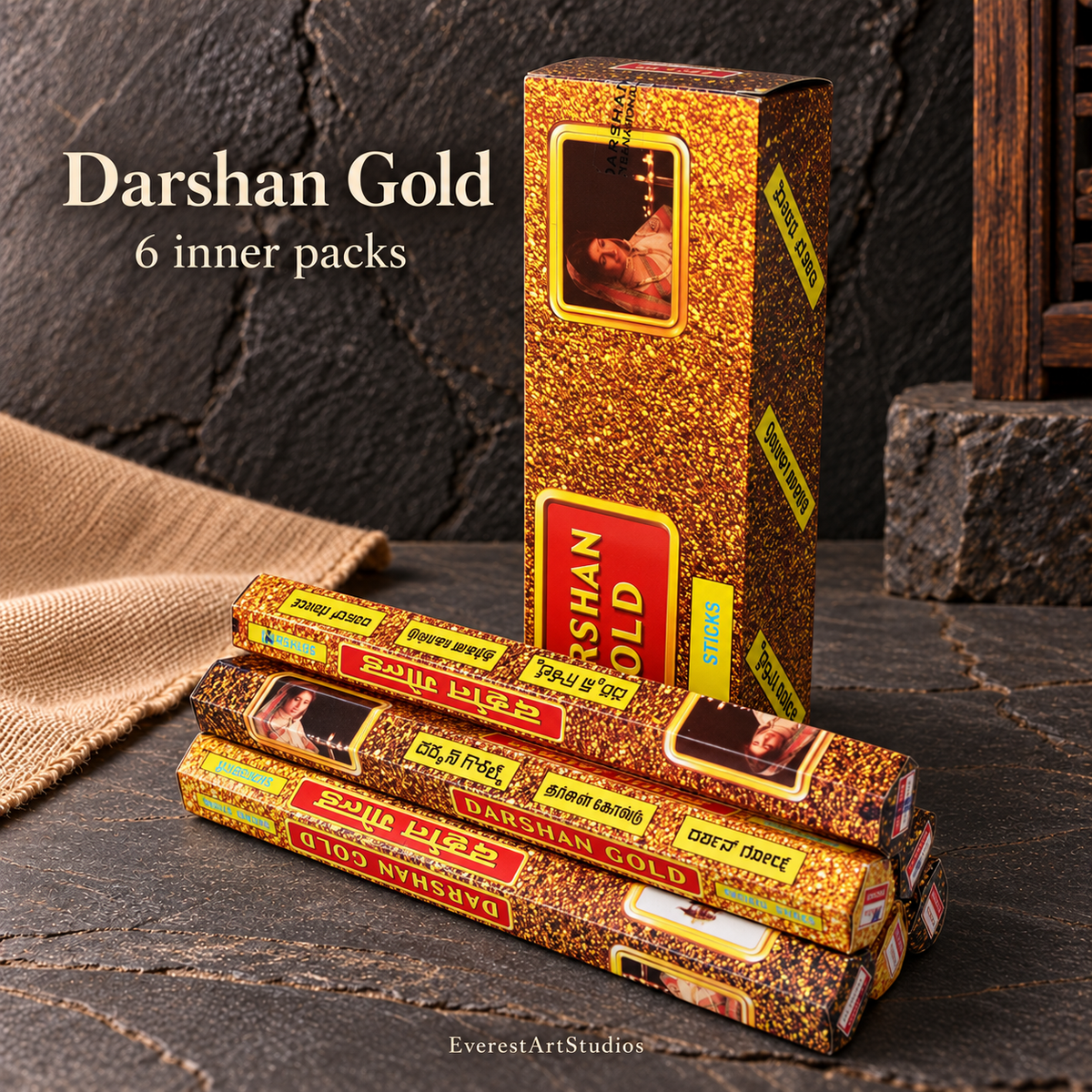PTSX-TB574989450353-06 | Darshan Gold | 6 inner packs