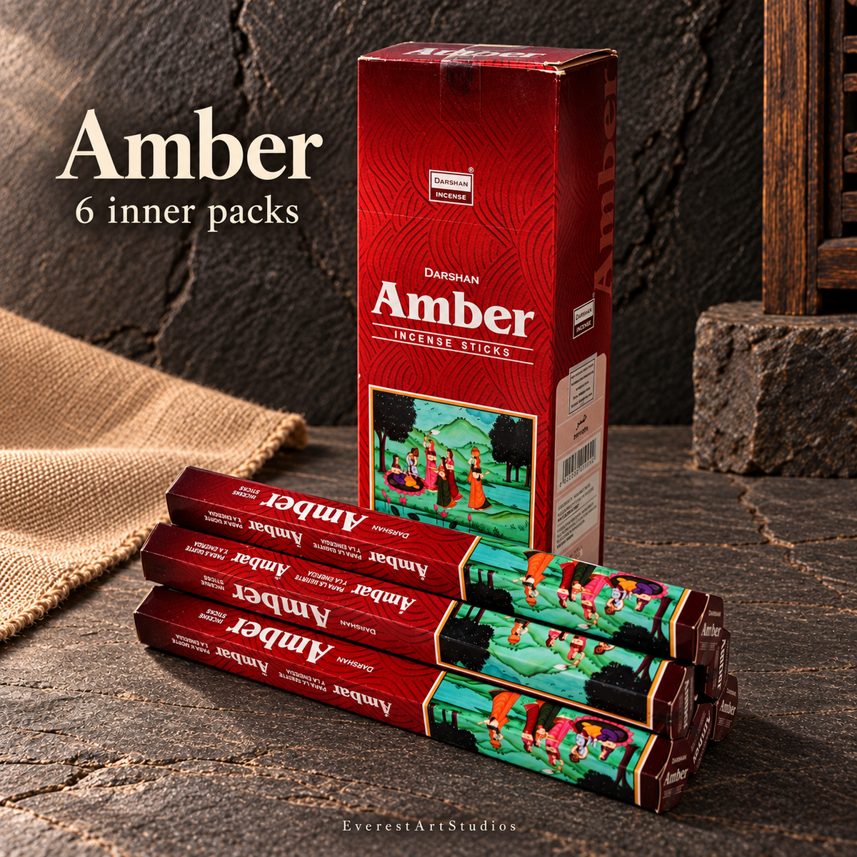 PTSX-TB574989450353-21 | Amber | 6 inner packs